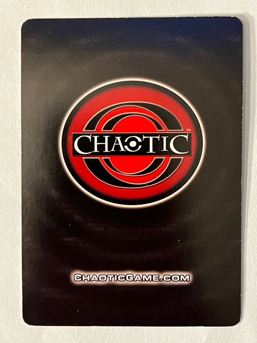 Confuse Indignation CHAOTIC盤 Chaotic 169/232 Interlude Of Consequence Super Rare Holo Foil