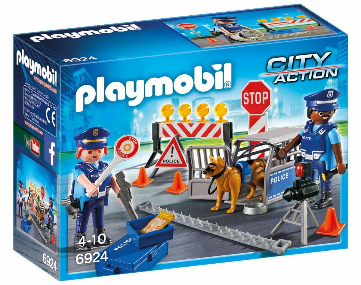 Playmobil City Action Police Station Montar Comisaria Policia
