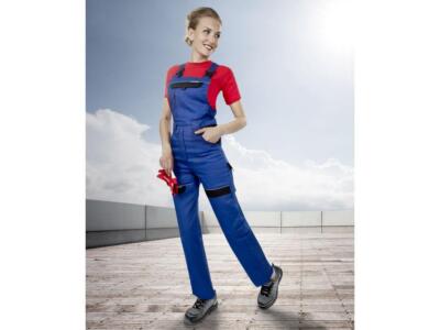 Salopette Pantalone Pantaloni Da Lavoro Uomo Donna Pettorina Tuta Meccanico - Foto 8