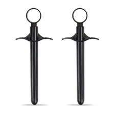 2 Personal Anal Lubricant Lube Launcher Shooter Injector Applicator