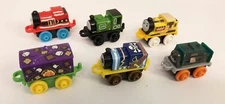(6) Thomas & Friends Blind Bag Minis Train LOT Pirate Porter Advent Luke Samson