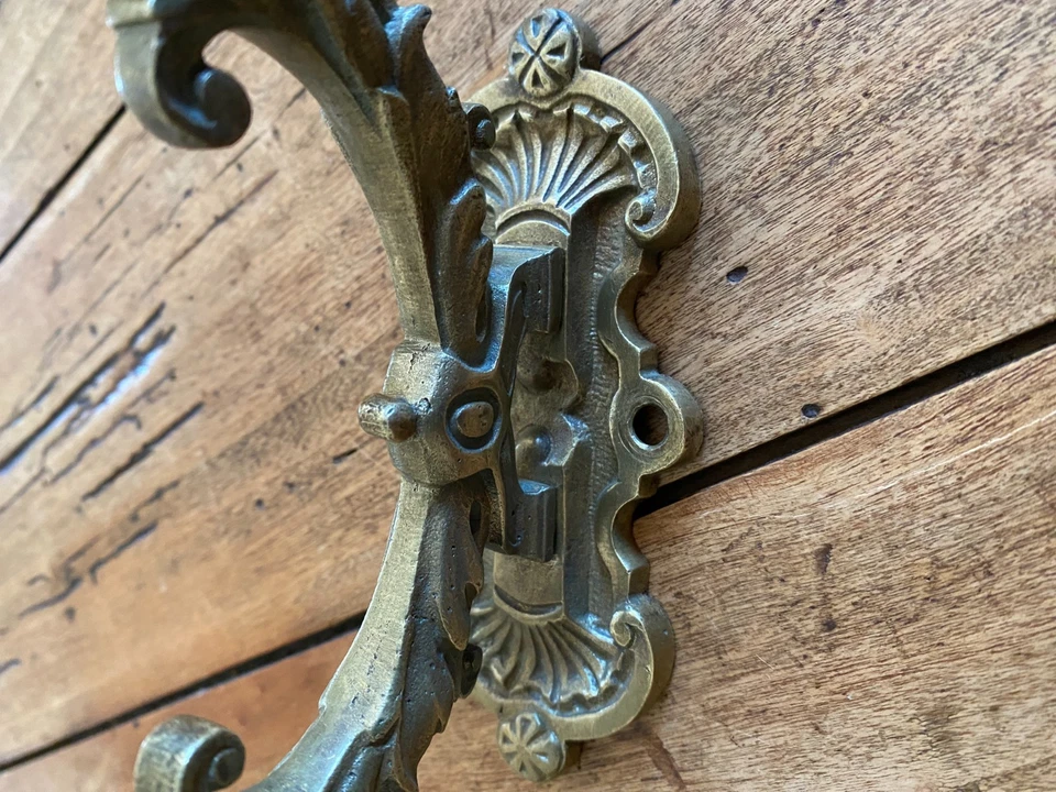 Patère Bronze Massif  porte manteaux , chateau maison de maitre - Photo 3/4