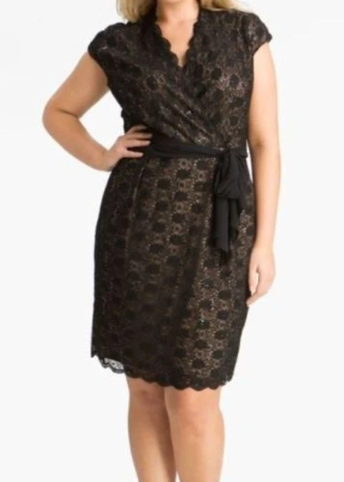 Alex Evenings Solid Plus Size Dresses for Women for sale | eBay