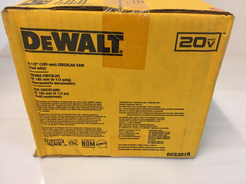 DEWALT DCS391B 20V MAX Cordless 6-1/2" Circular Saw Tool Only - Image 2 of 4