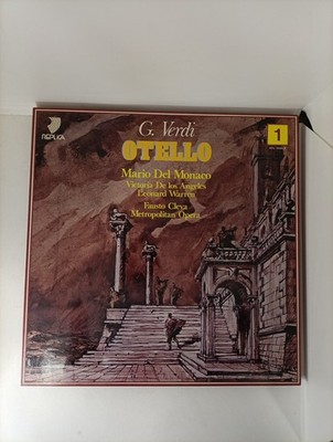 G. Verdi - Mario Del Monaco - Otello 3x LP 33 Runden BOX CLASSICA