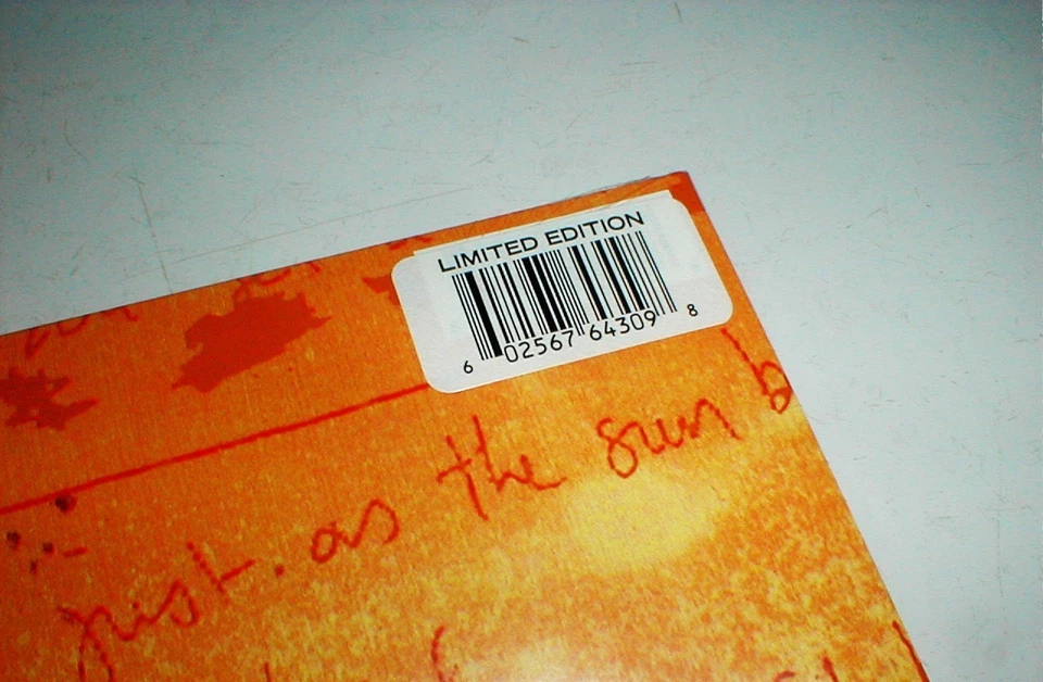 COUNTING CROWS "August & Everything After" 2-LP  rare ORANGE vinyl SEALED NM/NM - Image 3 of 4