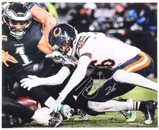 Nahshon Wright Signed (JSA) Bears 16x20 Photo - JSA Witnessed