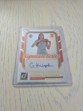 2026 WNBA Donruss Gianna Kneepkens #SS-GK Signature Series Rookie RC Auto Sun