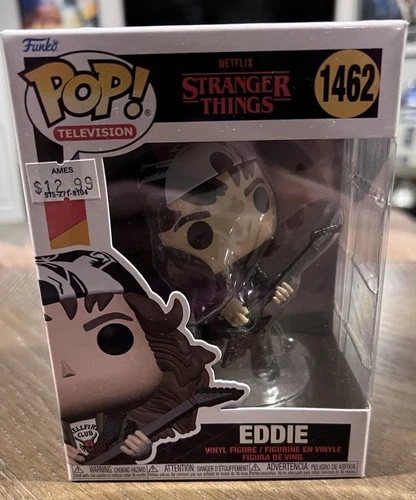Funko Pop Stranger Things Eddie 1462 Nib