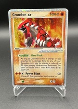 Pokémon Groudon ex 93/100 - Holo Foil - EX Crystal Guardians 2006 - MP on eBay