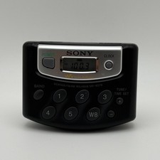 Sony Walkman SRF-M37W Portable AM/FM Weather Radio TESTED WORKING