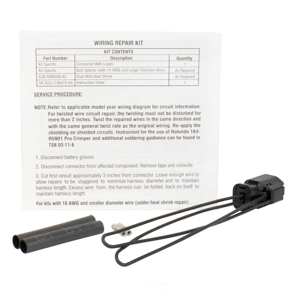 Turbocompresor Wastegate Actuador de vacío y conector de solenoide Motorcraft Foto 4 de 4