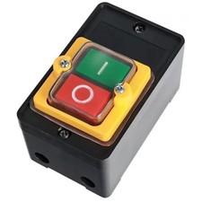 On/Off WaterProof Start Stop Push Button Switch for Drill Press Grinder KA0-510A