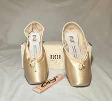 Bloch Alpha Ballet Pointe Shoes Wide S0104L Size 5, XXX 3X Pink