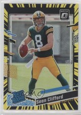 2023 Donruss Optic Rated Rookie Electricity Prizm 18/69 Sean Clifford #242 1cw4