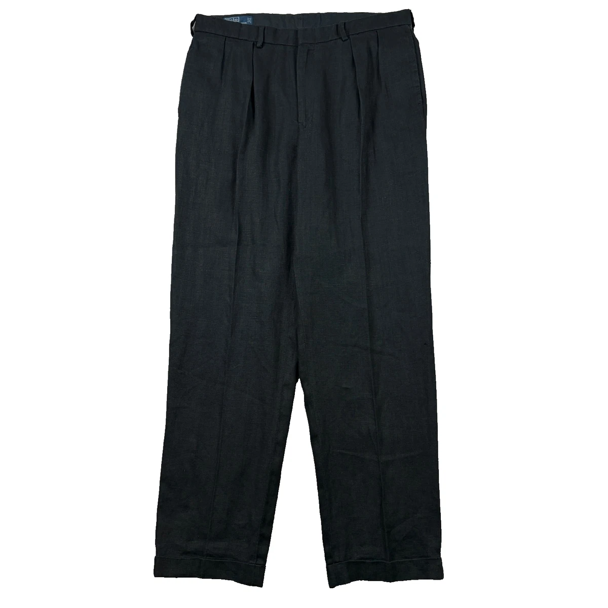 Polo Ralph Lauren Black Linen Pants for Men for sale | eBay