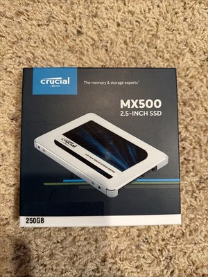 Crucial MX500 250GB 3D NAND SATA 2.5'' Internal SSD CT250MX500SSD1