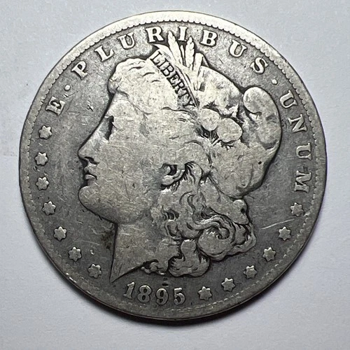 Better Date 1895-O Morgan Silver Dollar Very Good
