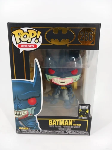 Funko Pop Red Rain Batman #286 DC Heroes Count Dracula 80 Years Vinyl Figure