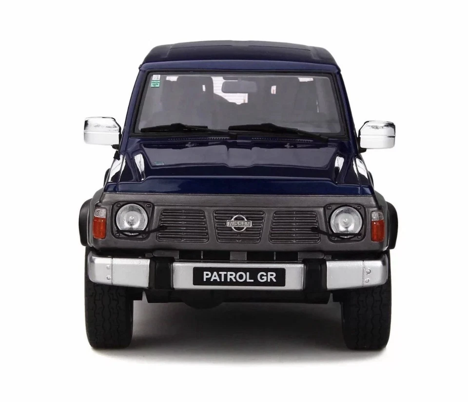 NISSAN PATROL GR 3p., gris/bleu, 1992, OTTOMOBILE, 1/18. Neuve boîte d’origine. - Photo 4/4