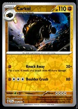 2024 TCG Pokémon #094 Carkol 094/162 Reverse Holo Temporal Forces