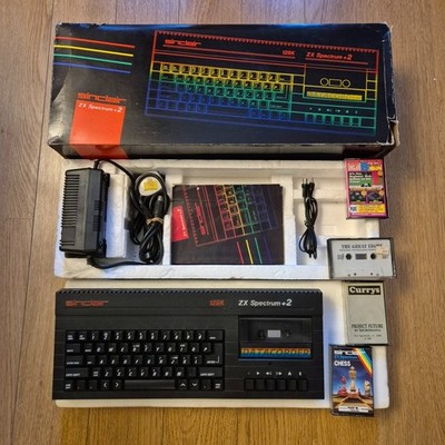 Sinclair ZX Spectrum Plus +2a Refurbished Computer 128K Boxed Vintage getestet