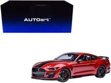 Autoart 73098 1/18 Ford Mustang Shelby GT500 Rapid Red Metallic with