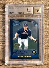 2003 Bowman Chrome Kevin Youkilis RC #336 Rookie Auto BGS 9.5 Gem Mint 💎