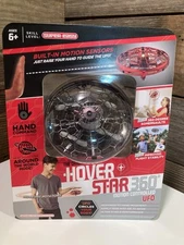 The Original Hover Star 360 Motion Controlled UFO Red Ages 6+ New