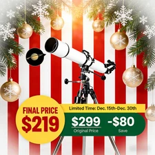 90mm900mm F/10 EQ Equatorial Mount Refractor Astronomical Telescope Deep space