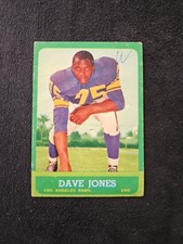 ?1963 Topps #44 Dave Deacon Jones Rookie Card RC?Low Grade - Crease - Mark?. rookie card picture