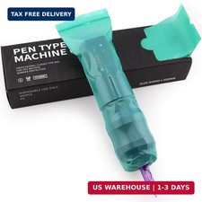 300pcs Tattoo Machine Covers Sealable Type - 2.4 8 Inch Jungle Green Tattoo Pen