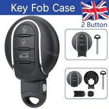 for BMW MiNI 3 Buttons Smart Car Key Fob Case Shell Cooper S Clubman Countryman