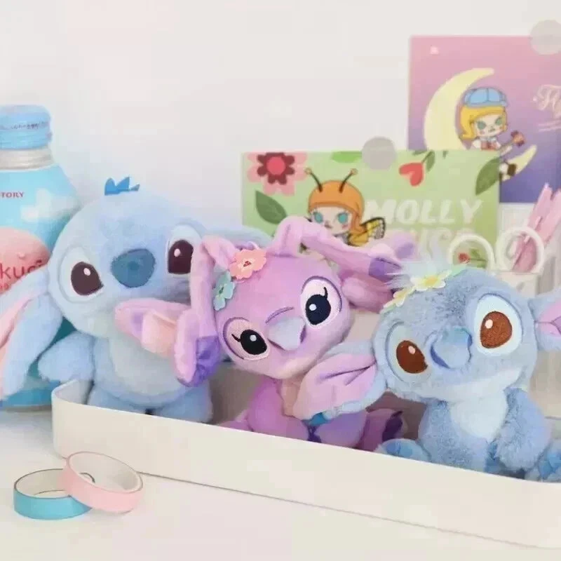 Lilo & Stitch Stitch Pastel Schlüsselanhänger Plüsch Figur Disney Original A NEU - Bild 2 von 2