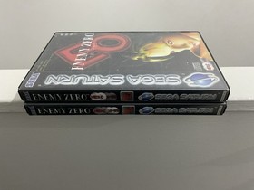 Rare PAL, Enemy Zero Sega Saturn, Good Condition, Wear On Outer Sleeve Horror