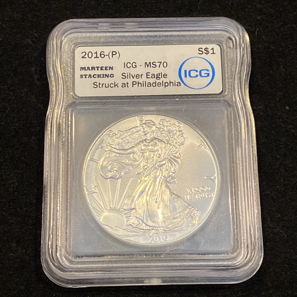 American Eagle MS 70 Graded 2016 Silver Bullion Coins for sale | eBay
