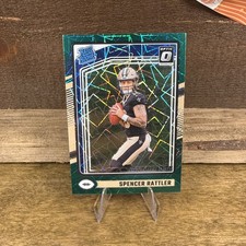 2024 Panini Donruss Optic - Rated Rookie Spencer Rattler #289 Green Velocity...