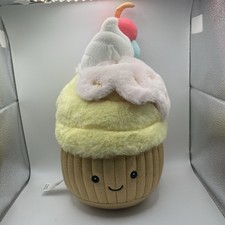 FAO Schwarz Ice Cream Sundae Plush 11.75" Tasties Sweet Friends Stuffed Animal