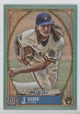 2021 Topps Gypsy Queen Turquoise 195/199 Josh Hader #186 0c6