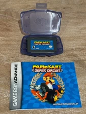 MARIO KART GAMEBOY ADVANCE  / OEM AUTHENTIC TESTED / Cart / Case / Manual