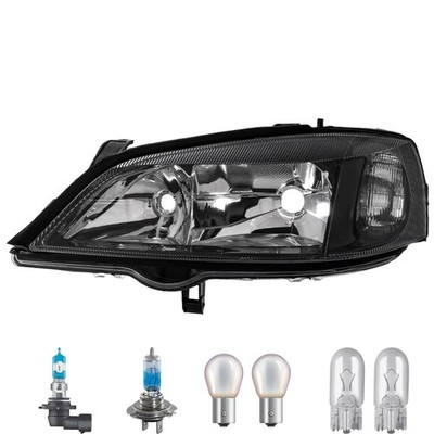 Scheinwerfer links inkl. OSRAM Premium Lampen für Opel Astra G Cabriolet F67