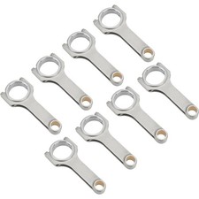 6.0 H-beam Connecting Rods 4340 Steel 716 Fits Small Block Chevy 6.0 H-beam Connecting Rods 4340 Steel 716 Fits Small Block Chevy