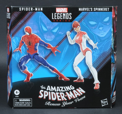 2022 Hasbro Marvel Legends Spider-Man & Spinneret Renew Your Vows 2 Pack NEW