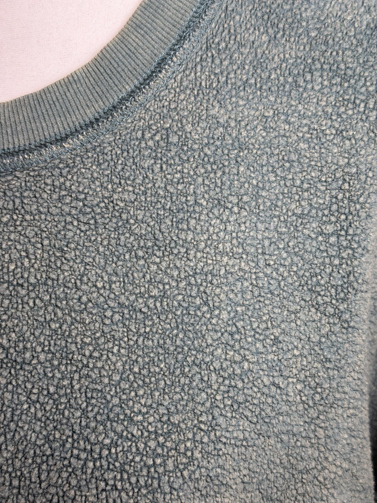 FREE PEOPLE Washed Ashore Solid Pullover Fleece G… - image 2