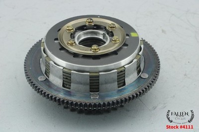 2004 Harley Softail Clutch Basket Plates Assembly 9K miles 37802-04  #4111
