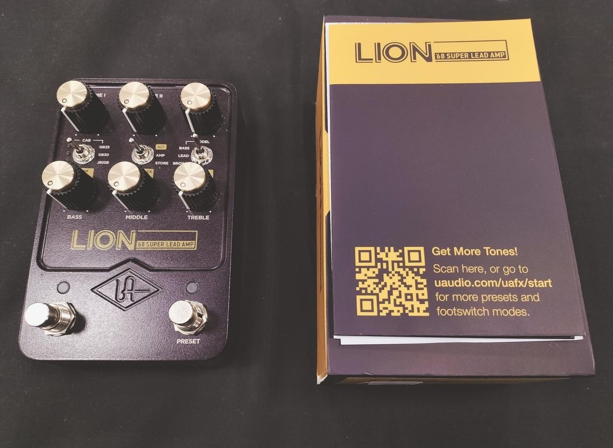 UNIVERSAL AUDIO / UAFX LION '68 SUPER LEAD AMP (NO260415) | eBay