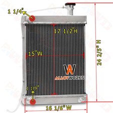 31152 3Row Radiator For Lincoln Welder Miscellaneous Ranger 250 305D Vantage 300
