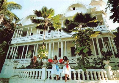 Port-au-Prince Gingerbread House of Mr. Lawrence Peabody