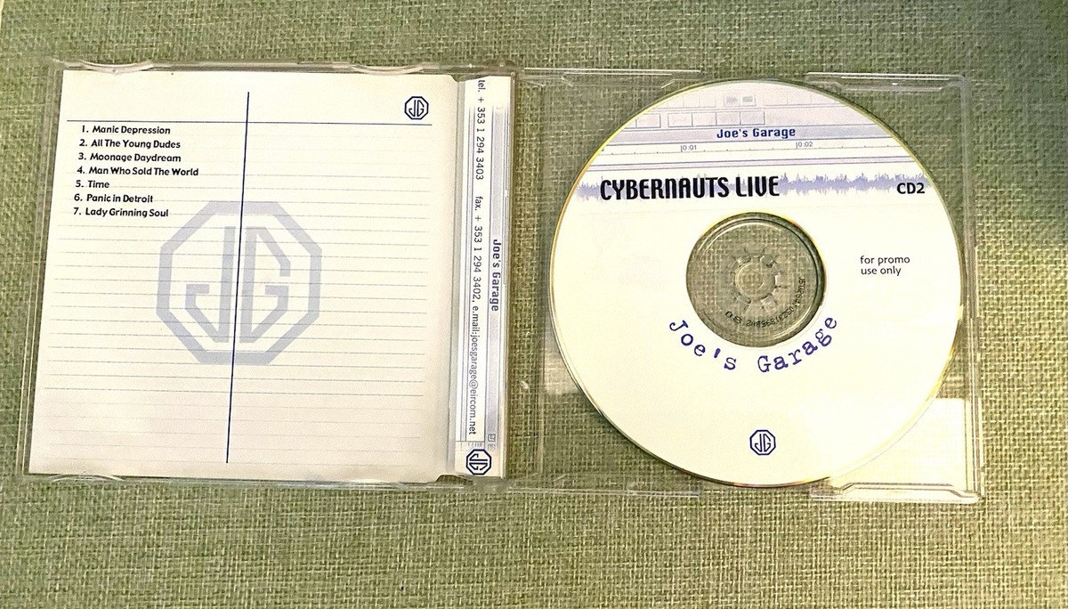 Various - New Reaction Cybernauts収録　LP Cybernauts **PROMO DOUBLE CD** Cybernauts - Live / Bowie / Def