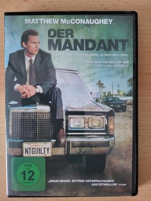 DVD ''Der Mandant'' (mit Matthew McConaughey, Ryan Phillippe, William H. Macy)